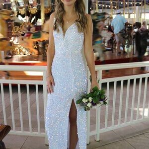 Sequin prom dress